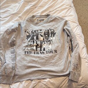 Gray Taylor Swift The Eras Tour Sweatshirt